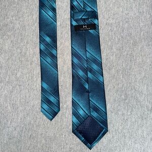 Halston Heritage Blue Striped Tie